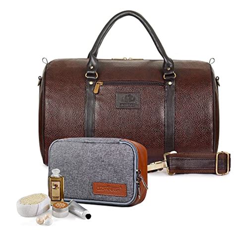 The Clownfish Combo of Magnum 34 liters Faux Leather Travel Duffle Bag ...