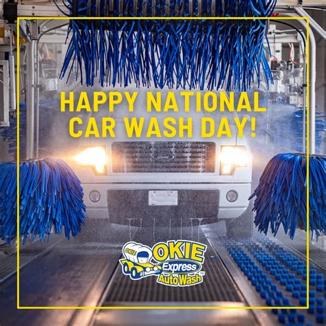 Okie Express Auto Wash on LinkedIn: #nationalcarwashday