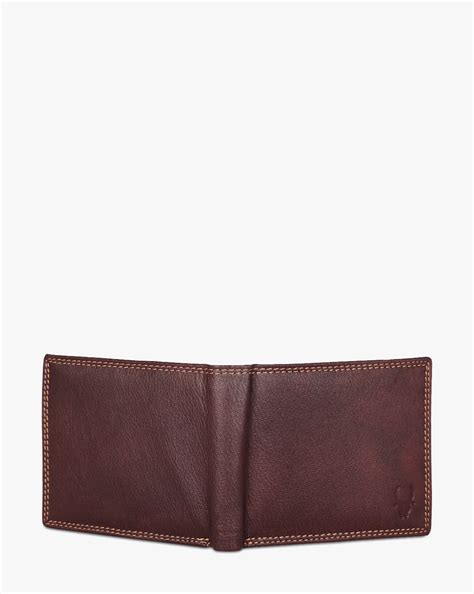 Buy Brown WILDHORN Textured Bi-Fold Wallet | AJIO