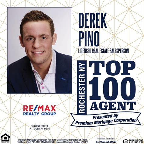 Derek Pino: REMAX Realty Group | Pittsford NY