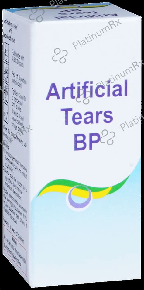 Artificial Tears BP 0.3% Eye Drop 10ml | Uses, Price & Substitutes