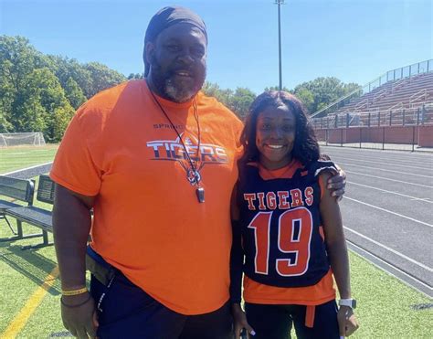 Meet Destiny Lawrence, a Junior at Spring Valley HS and Member of the Varsity Football Team ...