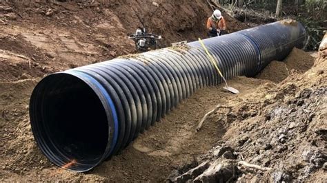 Corrugated Polyethylene Culvert Pipe