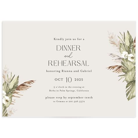 Rehearsal Dinner Invitations | The Knot