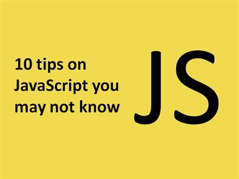 JavaScript Tips Poster 的图像结果