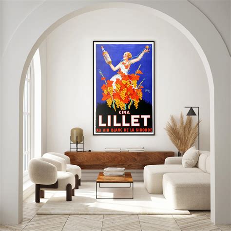 Kina Lillet, 1937 Vintage French Alcohol Advertising Poster, Robys at ...