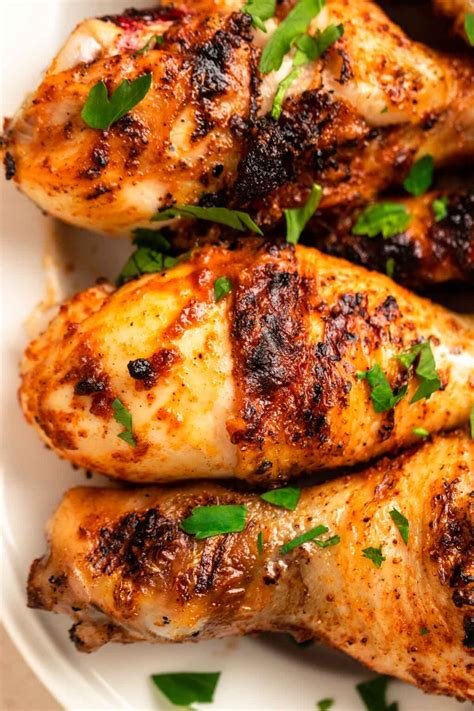 Grilled Chicken Legs (30 Minute Meal) - Rich And Delish