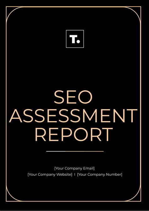 Seo Audit Report Template