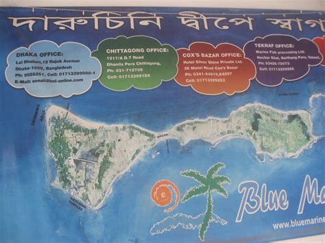 Saint Martin Bangladesh Map at Hilda Connor blog