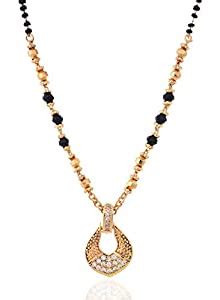 Buy Bhagya Lakshmi Women's Pride Traditional Gold Plated Mangalsutra ...