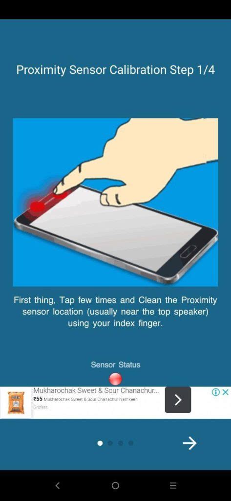 Image result for Proximity Sensor Android