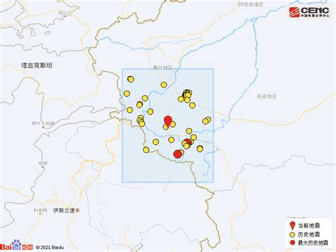 新疆喀什地区叶城县发生3.1级地震