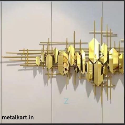 Metallic Gravity's Embrace Wall Art (58.6 x 25.1 Inches) - Punam ...