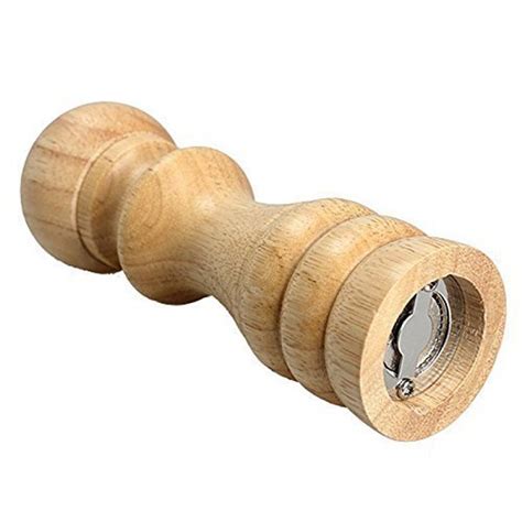 Buy DHANABAPA Traditional Wooden Salt & Pepper Grinder, Pepper Crusher ...