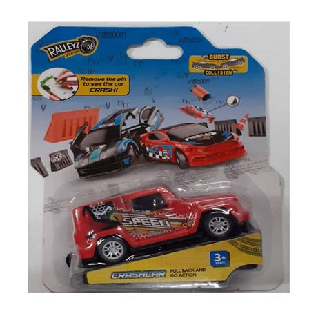 Ralleyz Crash Pull Back Car — Toycra