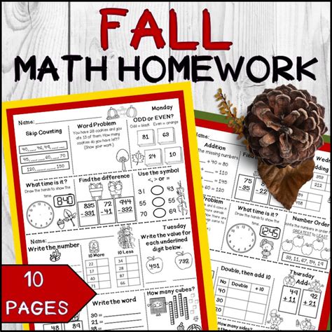 2nd Grade Math Homework 的图像结果