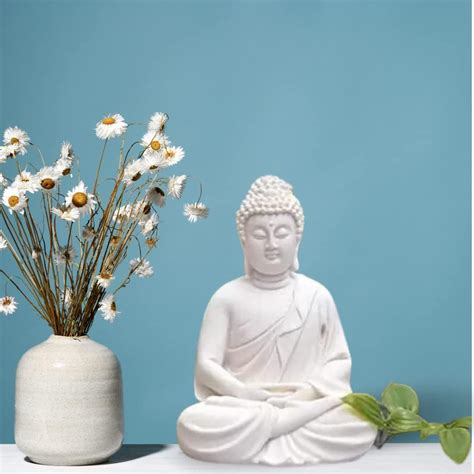 Buy Collectible India Buddha Monk Set Statue Home decor Items Figurines ...