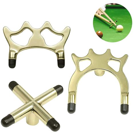 Buy 3 Pcs Billiard Cue Bridge, Pool Table Accessories Online at Low ...