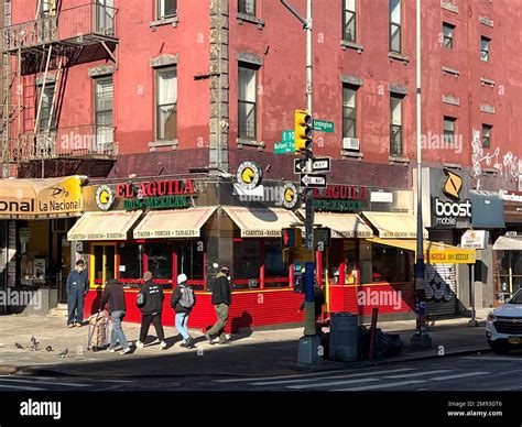 Mexican restaurant at 103rd Street and Lexington Avenue in Spanish ...