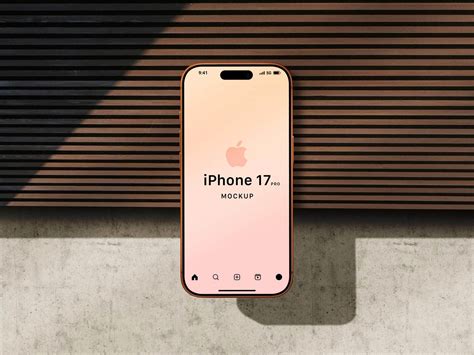 Free On Edge iPhone 17 Pro mockup PSD - Good Mockups