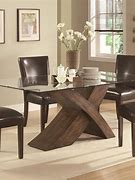 Image result for Dining Room Tables with Glass Tops