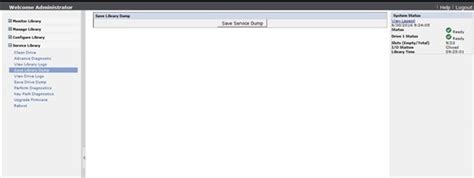 How to create a Library dump (Servicedump) from a TL2000/TL4000 tape ...