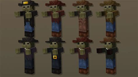 Better Zombies (150+ Zombie Variants) texture pack for Minecraft