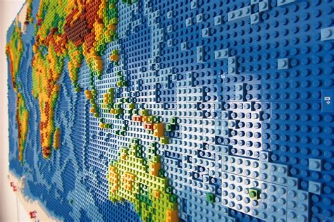 Map Of The World Lego Set