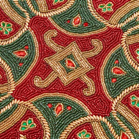 Buy Corsica Moksha Chowkpurna Beaded Placemat from Corsica by Home ...