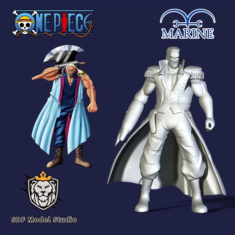 STL file Captain Morgan one piece・Model to download and 3D print・Cults
