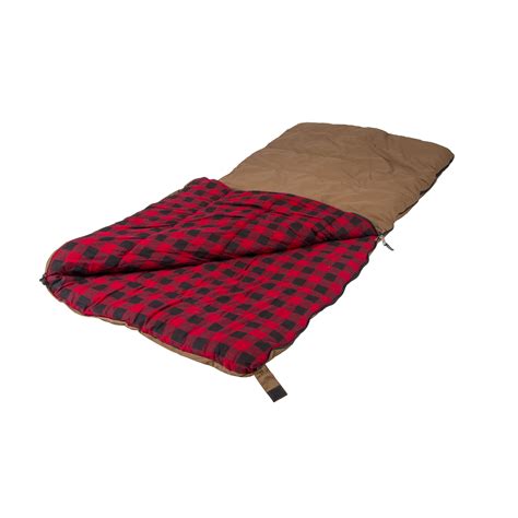 Stansport Kodiak Canvas Flannel -10 Degrees Sleeping Bag - Walmart.com ...