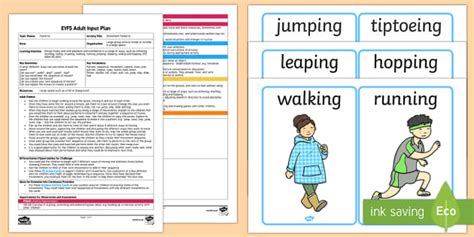 Movement Patterns Adult Input Plan and Resource Pack