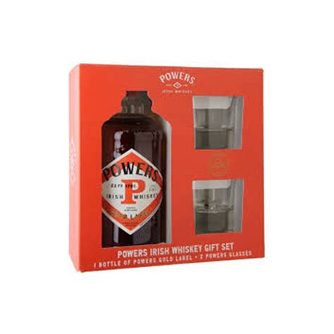 Powers Gold Label Gift Set - 750ML – Holiday House Liquor
