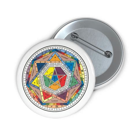 Hermetic Order of the Golden Dawn Enochian Sigillum Dei Aemeth Custom ...