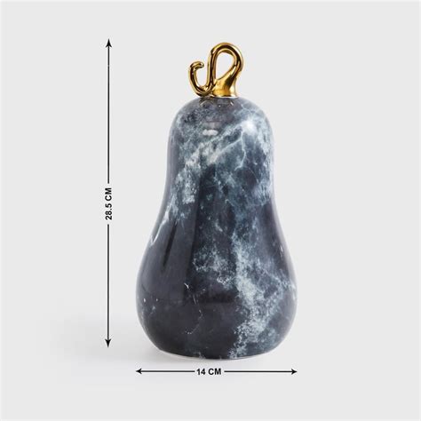 Buy Eternity Ceramic Pear Table Accent from Home Centre at just INR 2599.0