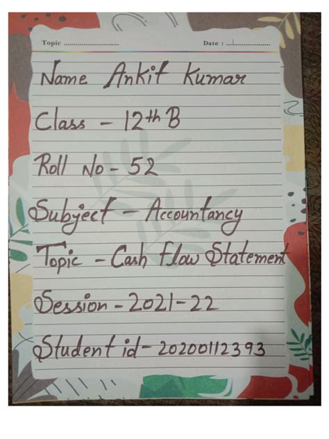 Image result for Accounts Term 2 Project File