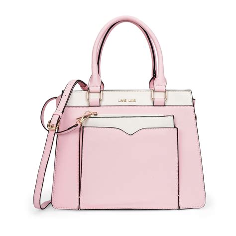 Lavie Luxe Light Pink Medium Women's Yalon23 Satchel Bag – Lavie World