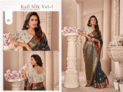Kali Silk 1 Festive Wear Designer Saree Collection