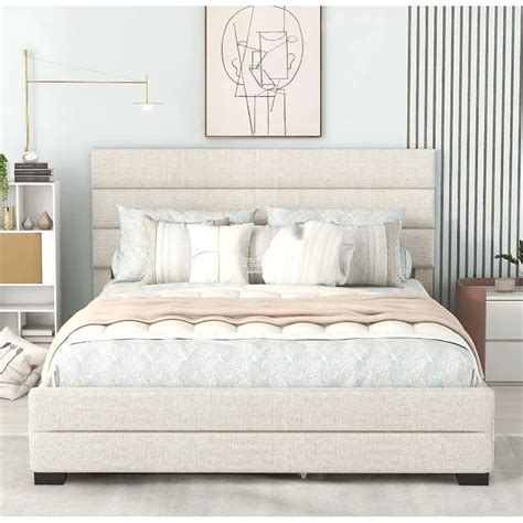 Backdrops Cushion Headboard for Bed (Wall Mounted) - CRUZ INTERNATIONAL ...