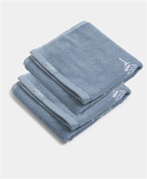 Buy Cotton Rich Terry Ultrasoft and Durable Printed Hand Towel - Dusty ...