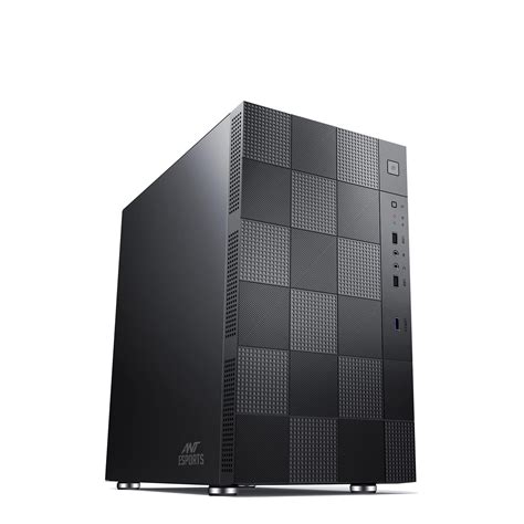 Ant Esports Elite 1000 PS Mid-Tower Computer Case/Gaming Cabinet - Bla ...
