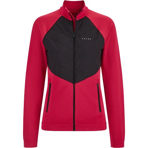 Falke RU Weather Running Jacket Women - red 8644 | BIKE24