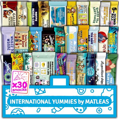 InternationalYummiesbyMatleas International Snack Box, Universal Exotic ...