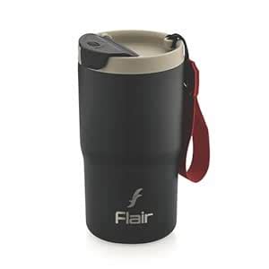 Flair Brew Mug Vacuum Insulated Steel Bottle (480 ml,Black), Upto 24 ...