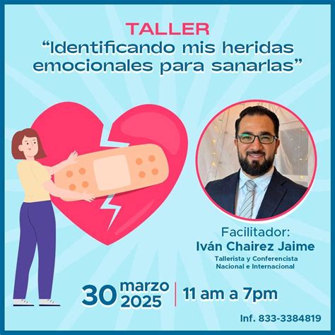 Taller Identificando mis heridas emocionales para sanarlas , Fracc ...