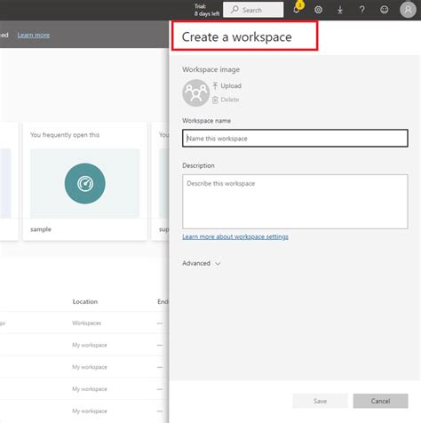 Image result for Power BI Workspace Tutorial