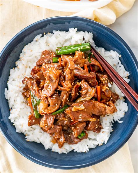 Korean Beef Stir Fry - Jo Cooks