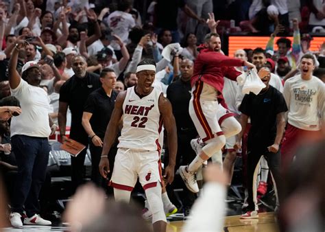 Jimmy Butler scores 56, Heat stun Bucks 119-114 for 3-1 lead
