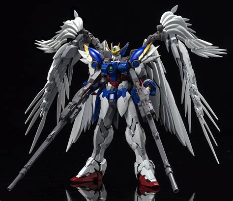 Bandai Hobby Hi-Resolution Model 1/100 Wing Gundam Zero EW Gundam Wing ...