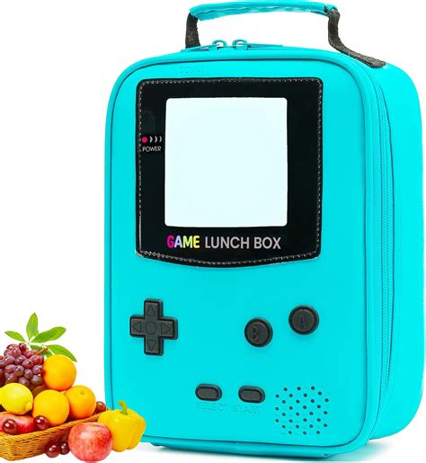 Amazon.com: Tongtai Boy Lunch Box,Kids Lunch Bag Insulated Leather Game ...